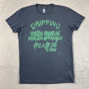 DIESEL T-Omar Graphic Print T-Shirt 100% Cotton Navy Blue Men's Size‎ L VTG NWT